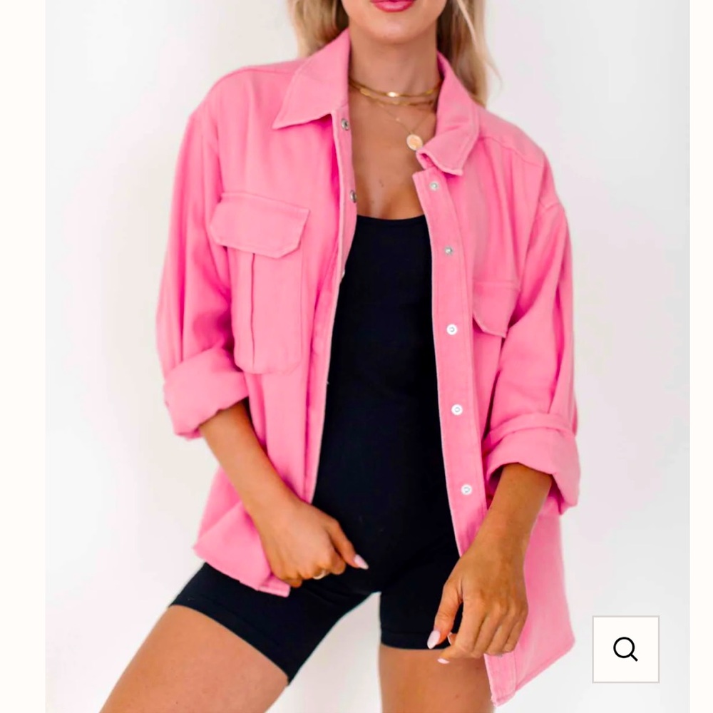 The Post Kaylee Lightweight Shacket